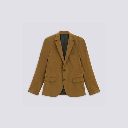 Veste blazer slim en velours