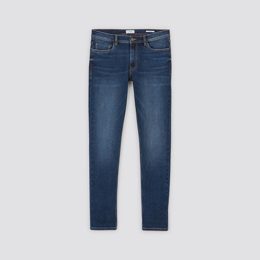 Jean slim contenant du chanvre et du polyester recyclé