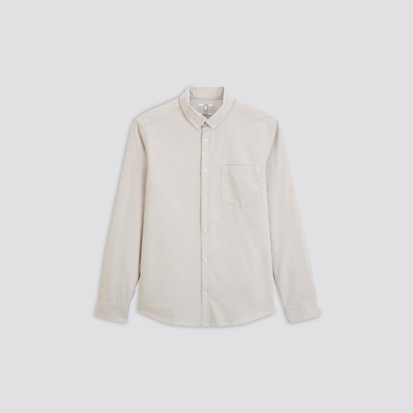 Chemise oxford slim unie en coton