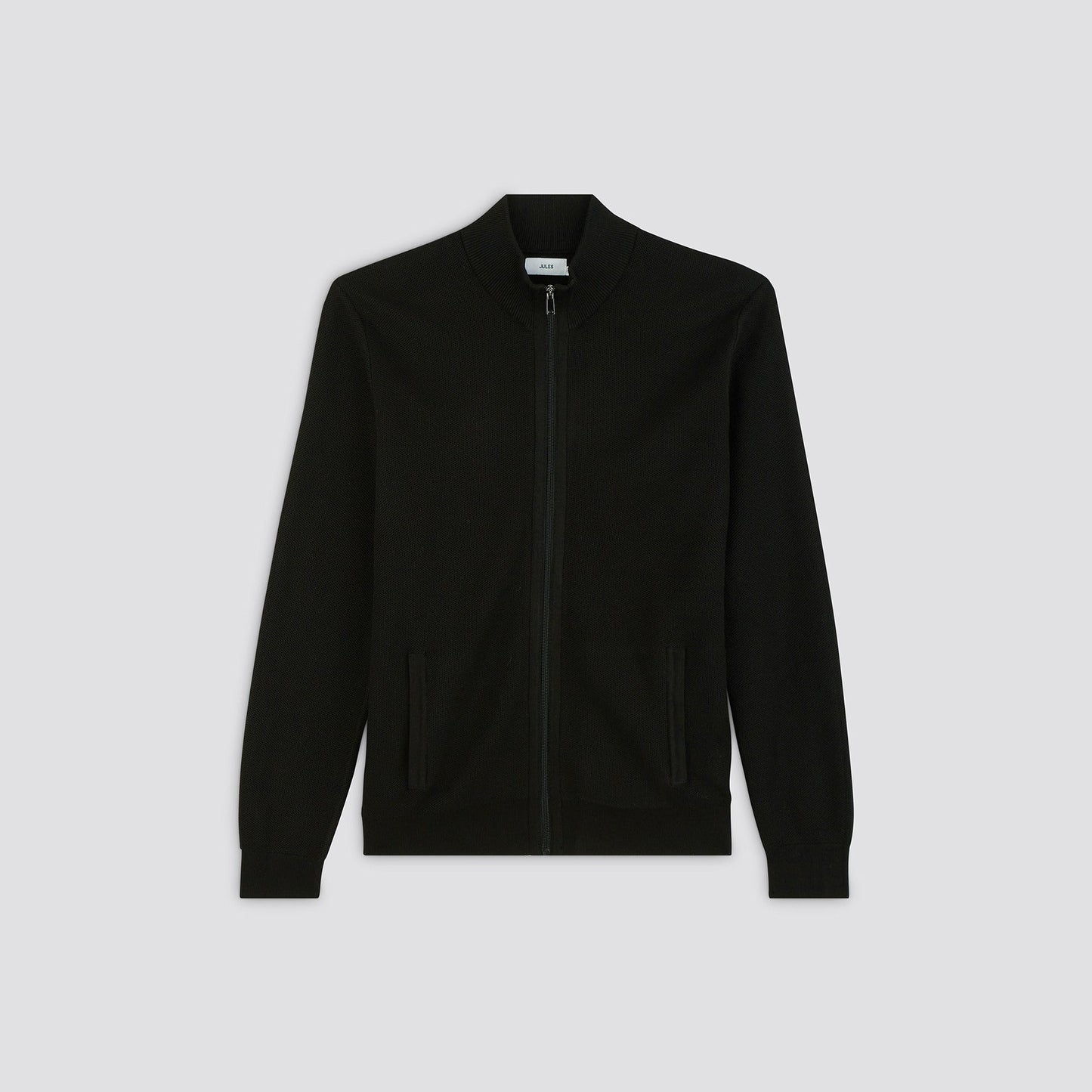 Gilet zippé col montant