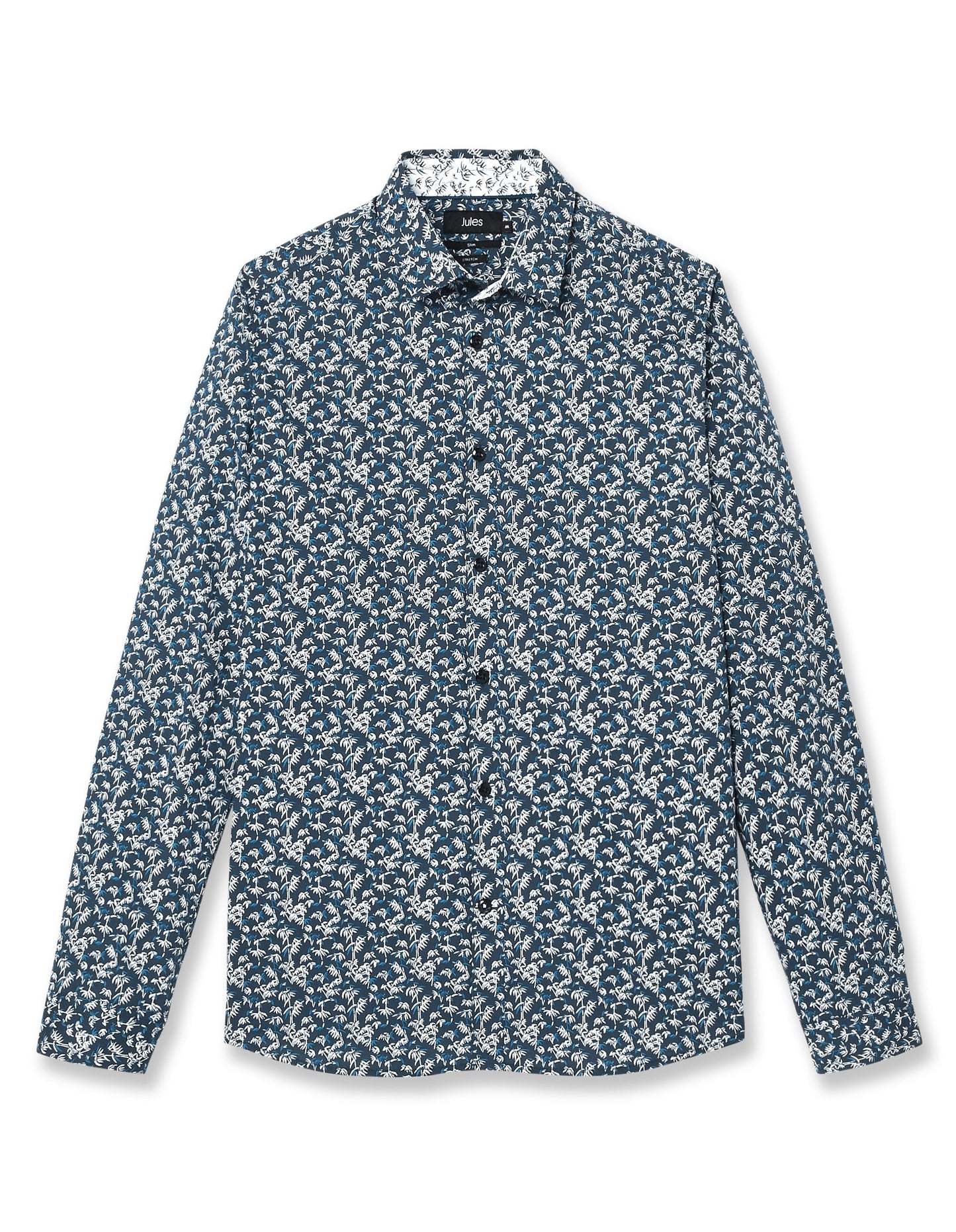 Chemise  en popeline stretch coupe ajust