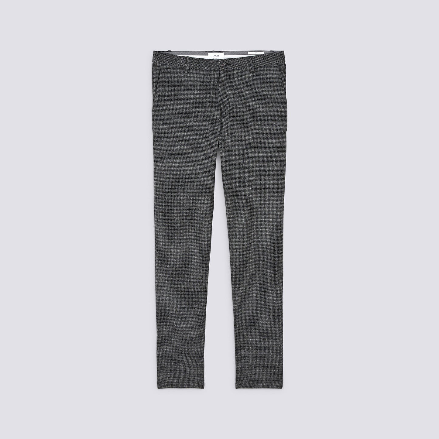 Pantalon chino faux uni