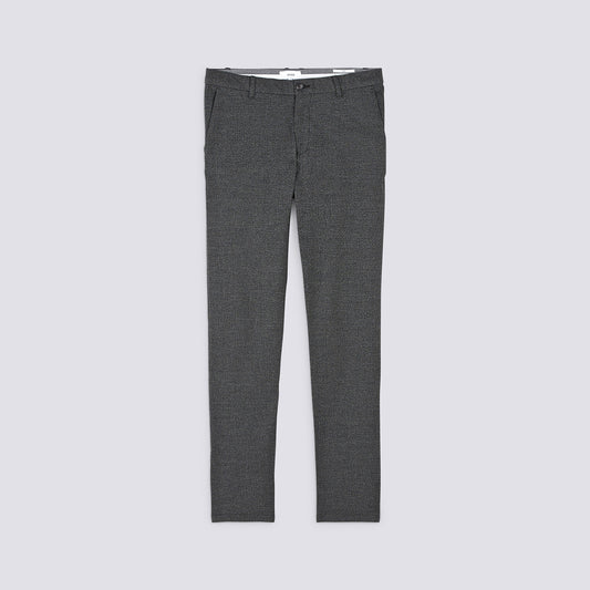 Pantalon chino faux uni