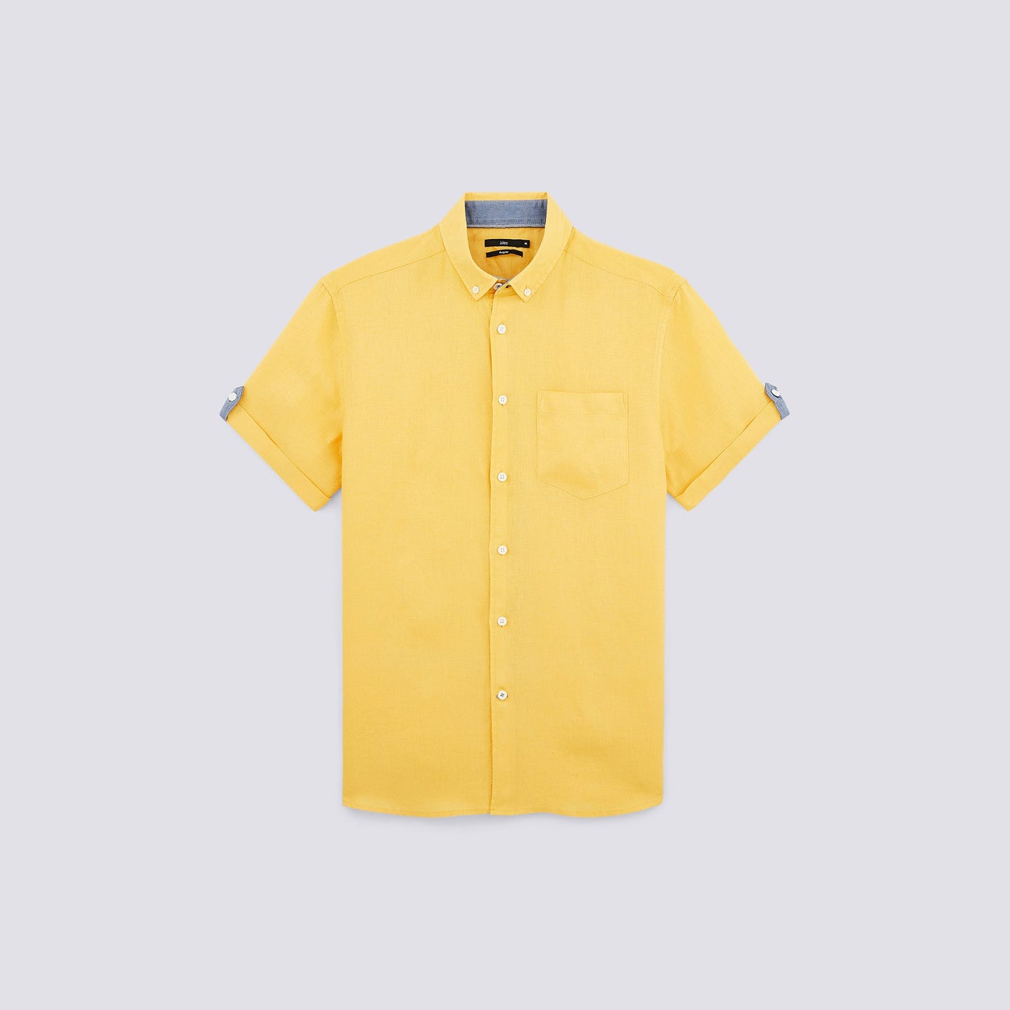 Chemise manches courtes regular lin