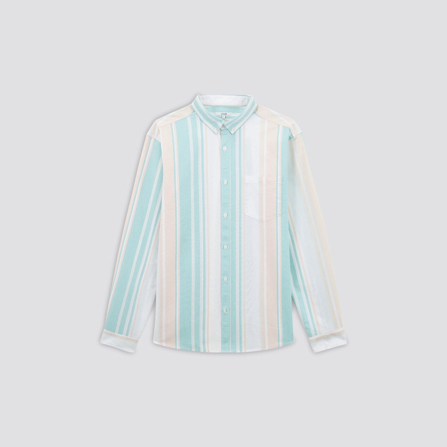 Chemise oxford regular à rayures