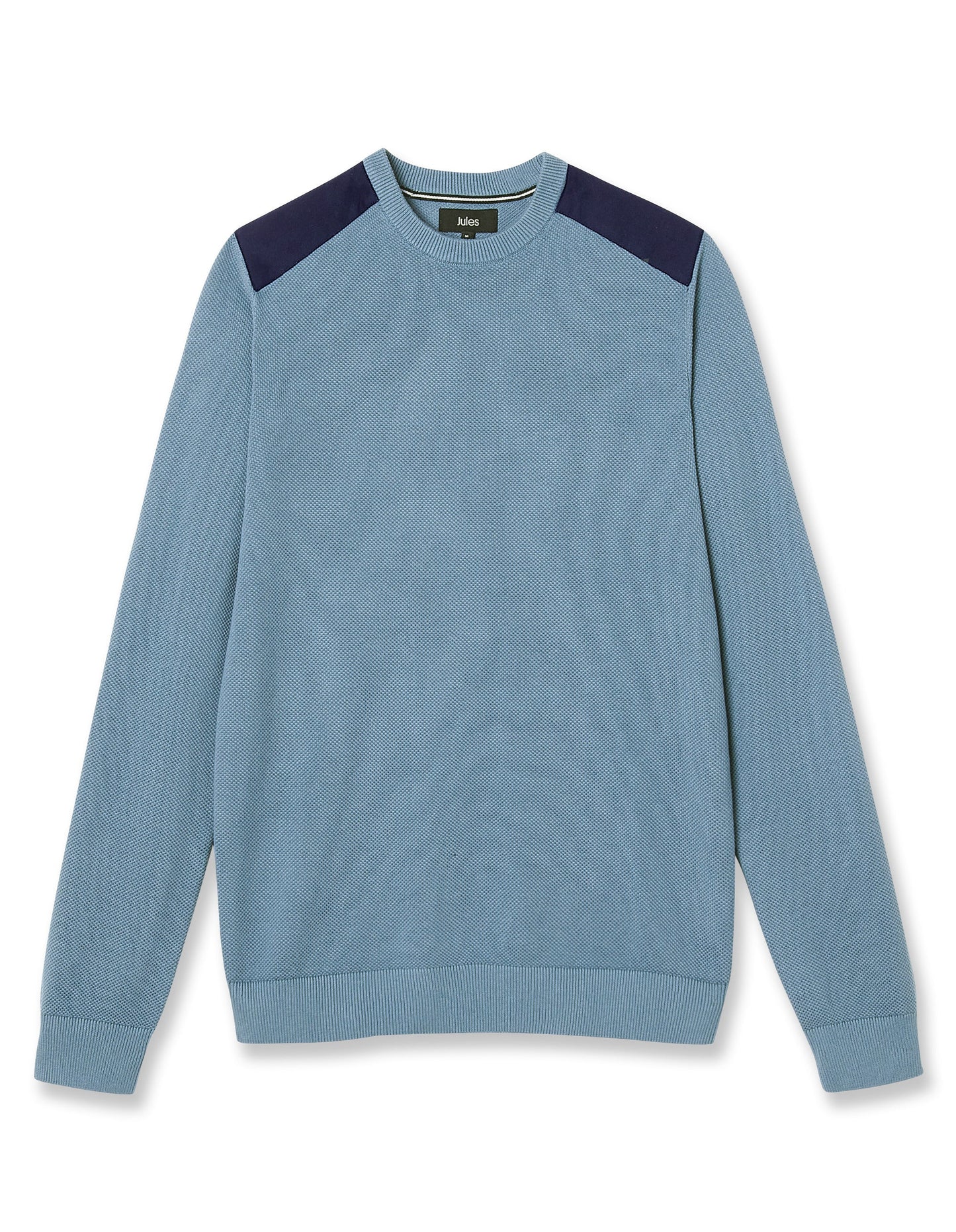 Pull col rond maille piquée