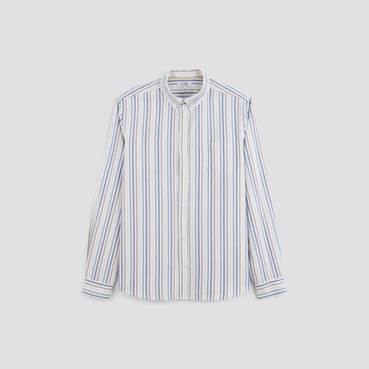 Chemise oxford rayures "le parfait by JULES" coton biologique