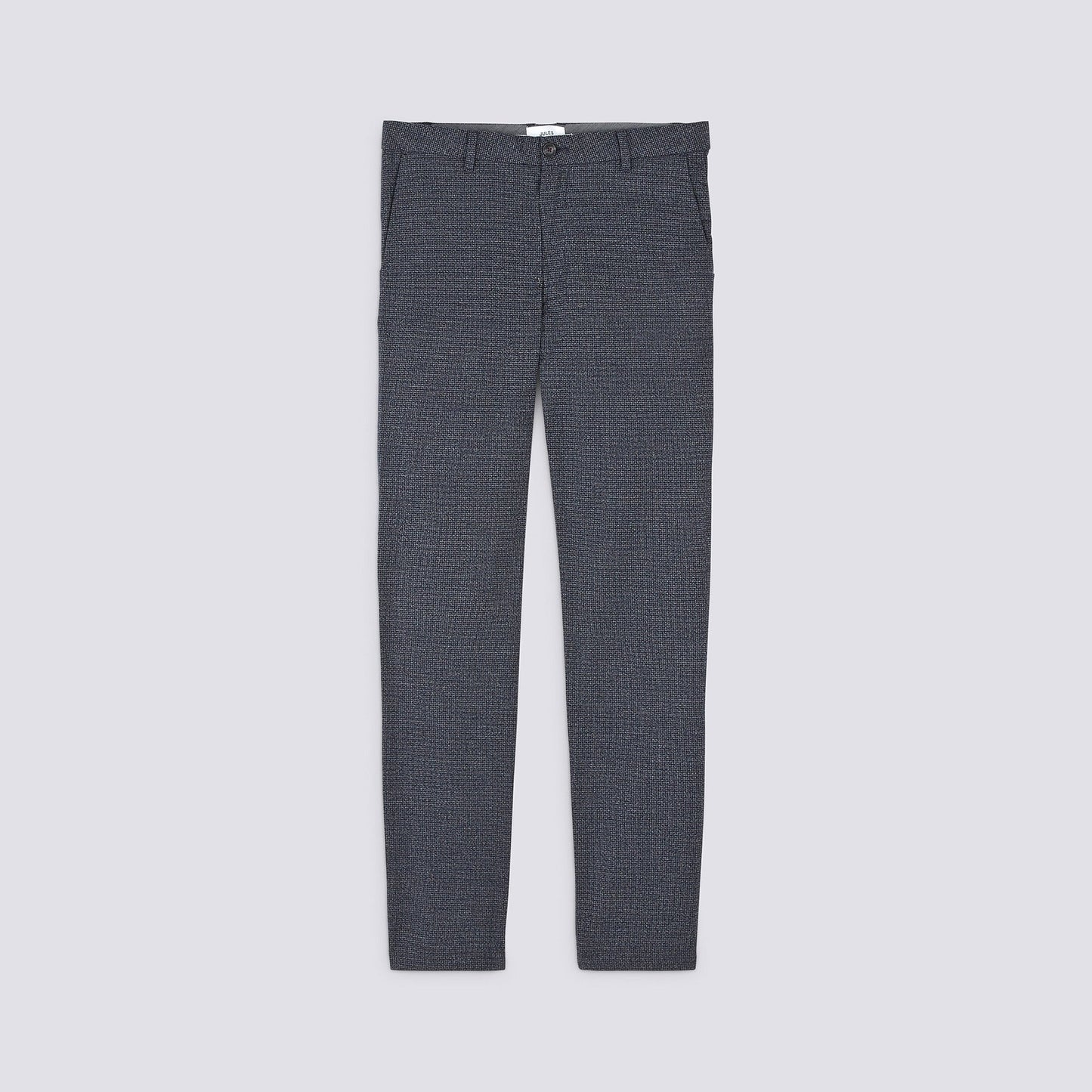 Pantalon chino faux uni