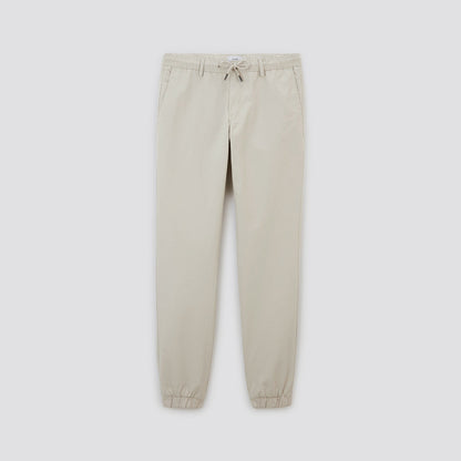 Pantalon chino bas et taille élastiqués