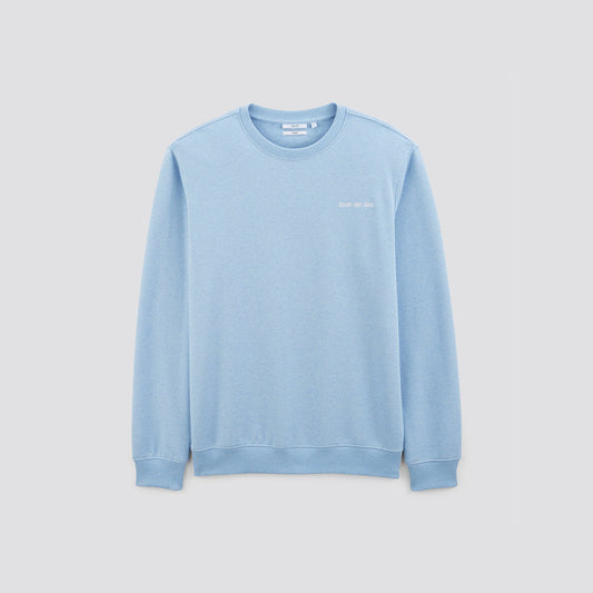 Sweat à col rond 100 % recyclé