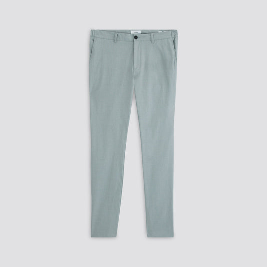 Pantalon chino slim reliefé
