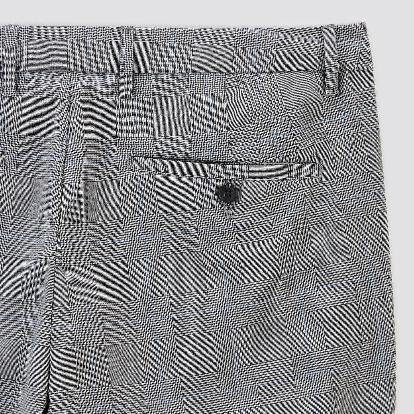 Pantalon chino slim à carreaux