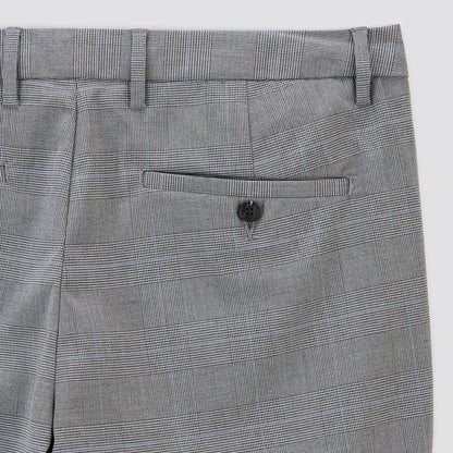 Pantalon chino slim à carreaux