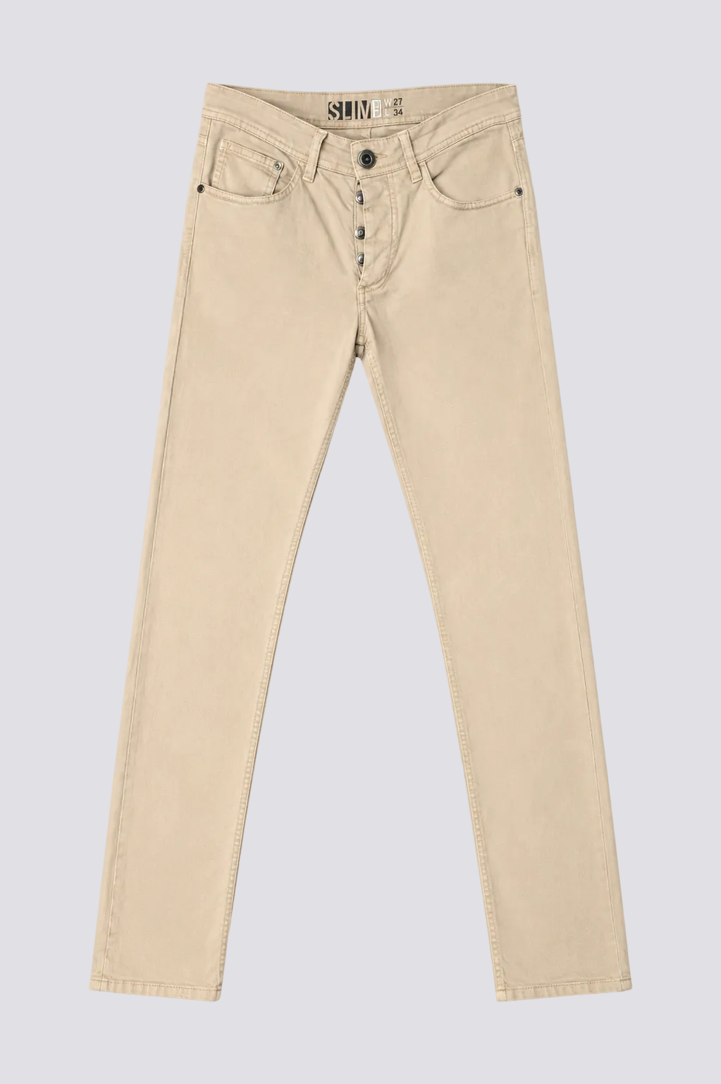 Pantalon slim WL 27 34 beige