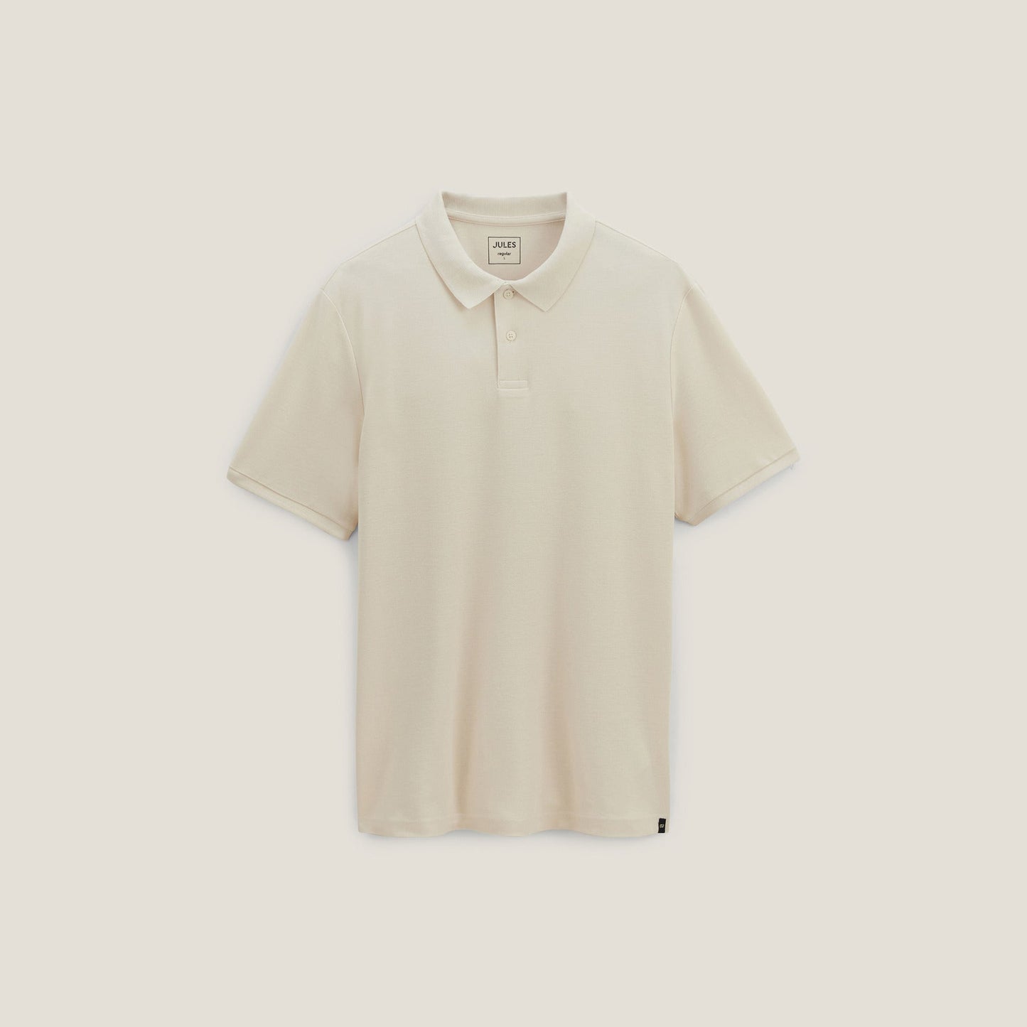 Polo manches courtes uni piqué