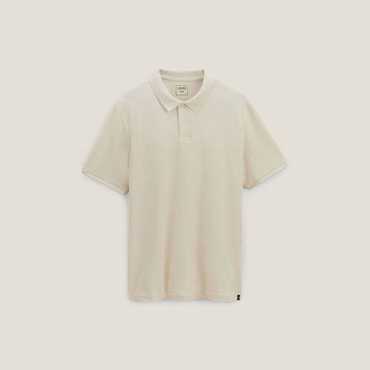 Polo manches courtes uni piqué