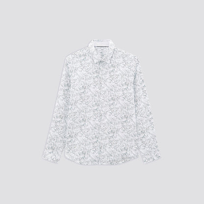 Chemise Slim motif fantaisie Noël