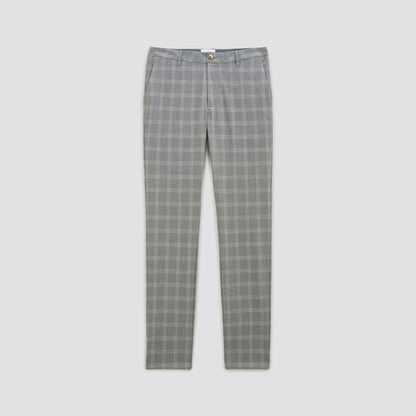 Pantalon chino slim à carreaux