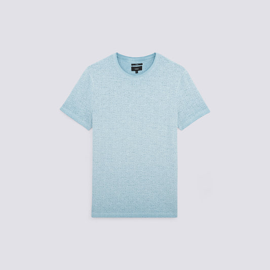 Tee shirt col rond imprimé oriental