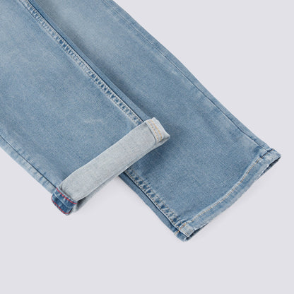 Jean Slim Urbanflex 4 longueurs bleu gris