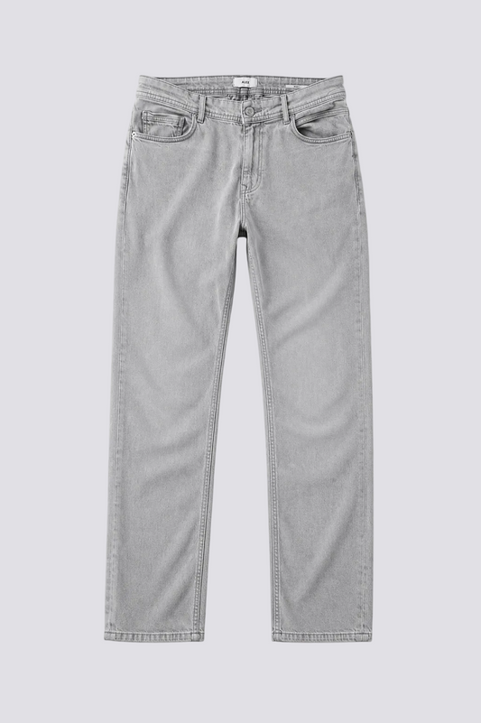 Jean gris straight