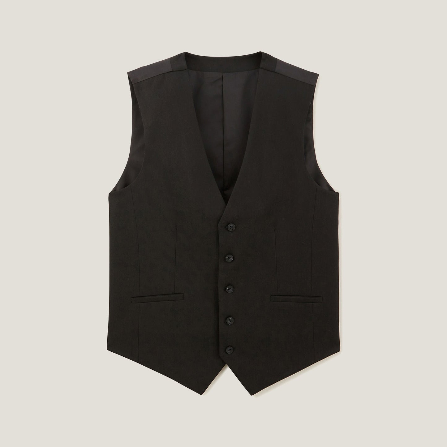 Gilet de costume uni slim