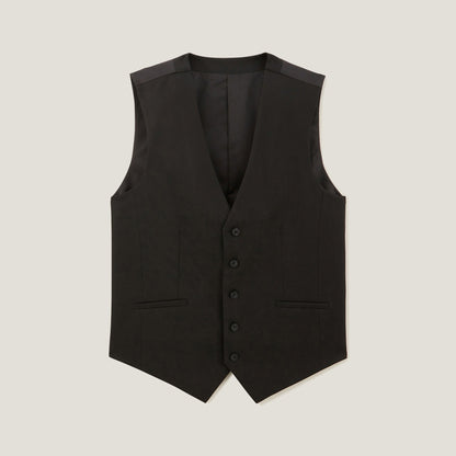 Gilet de costume uni slim