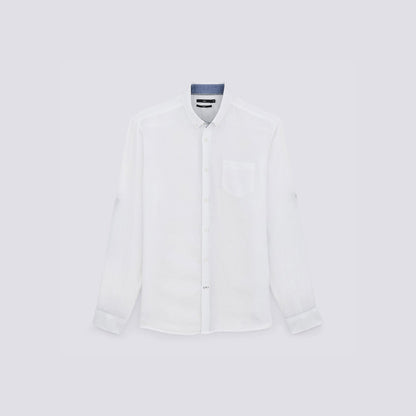 Chemise regular lin