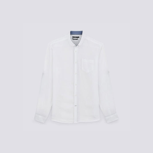 Chemise regular lin