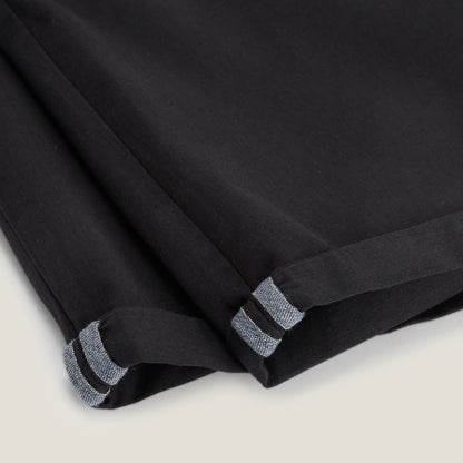 Bermuda chino uni taille élastiquée