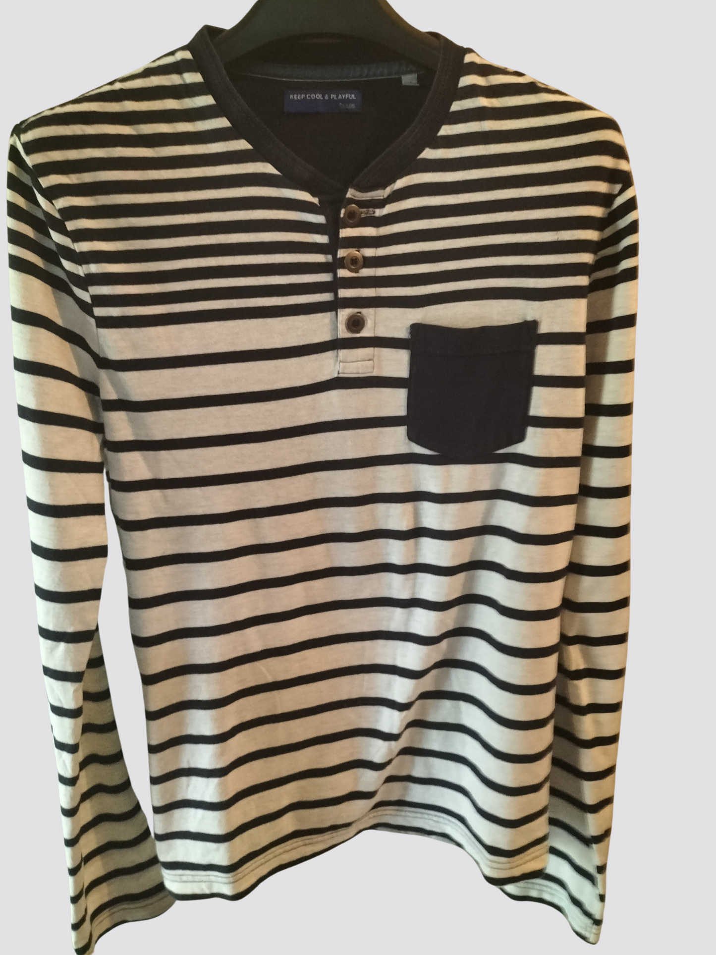 Polo à rayure
