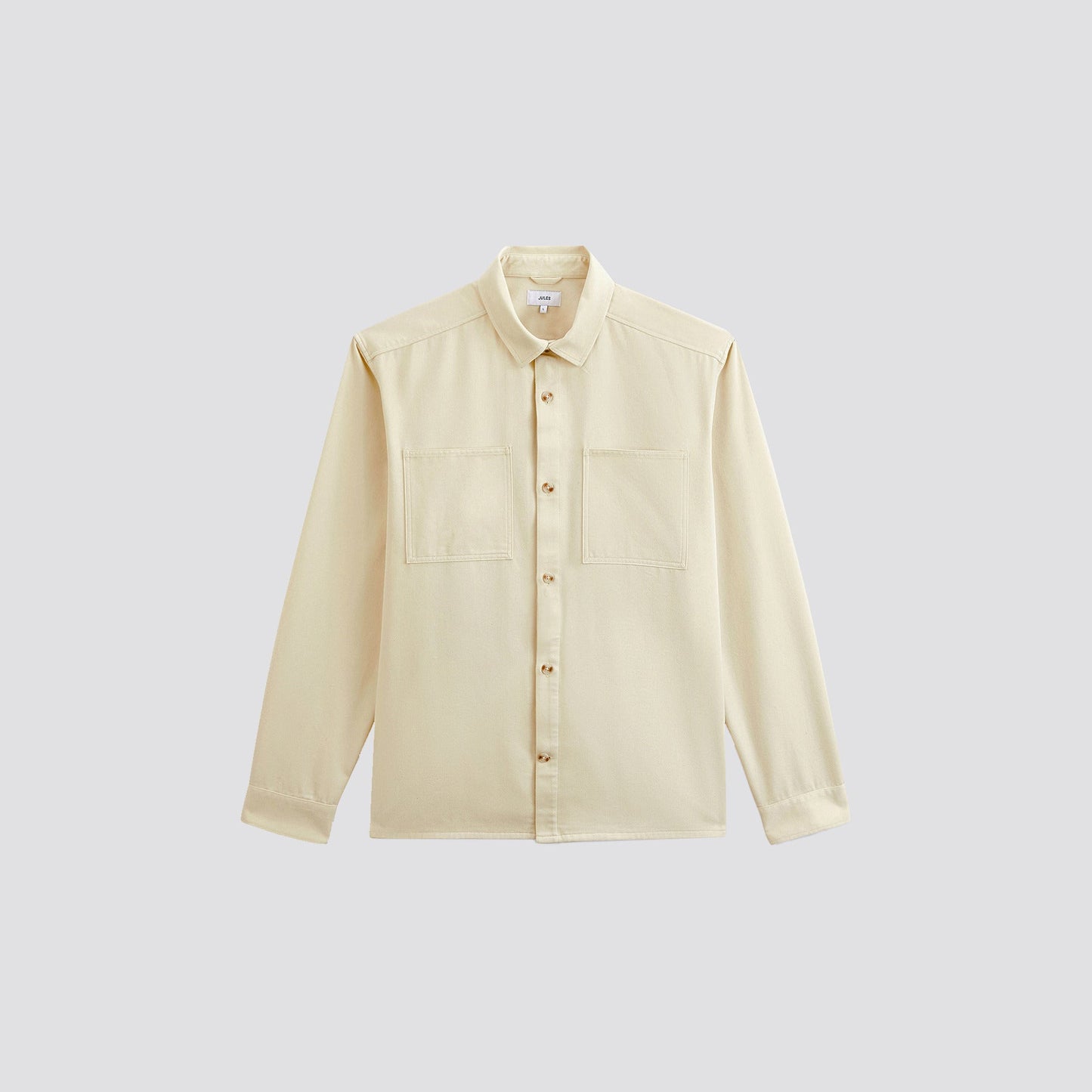 Surchemise unie coton