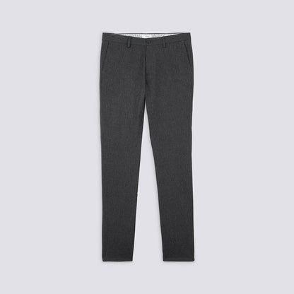 Pantalon chino slim fines rayures
