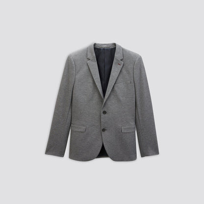 Veste blazer slim maille piquée