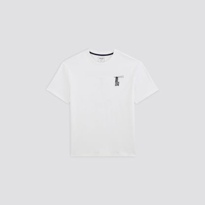 Tee-shirt imprimé coton issu de l'agri b