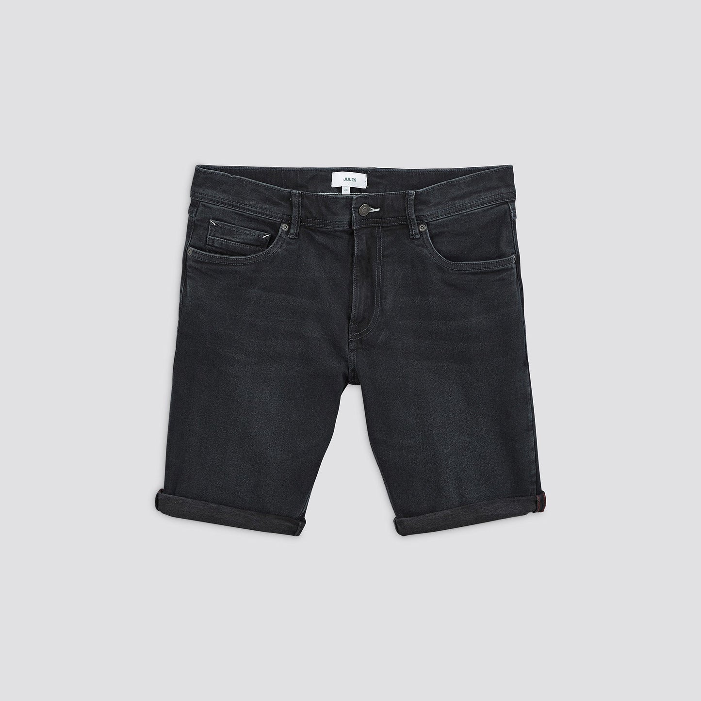 Bermuda  5 poches denim blue black