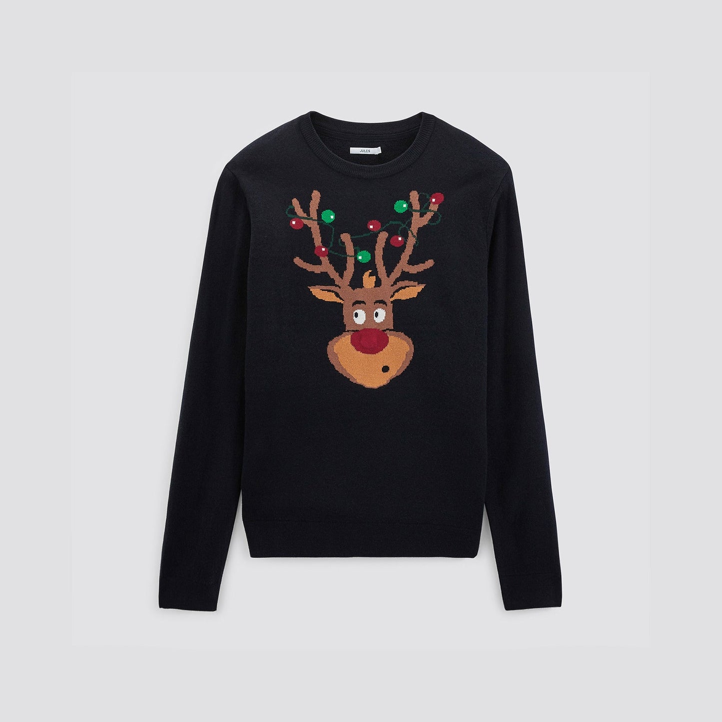 Pull de Noël renne à LED adulte