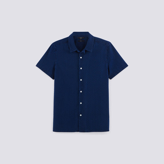 Chemisette effet faux uni