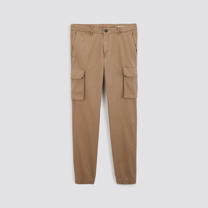 Chino forme cargo bas et taille élastiqués