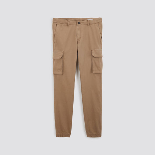 Chino forme cargo bas et taille élastiqués