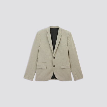 Veste slim motif pied de puce