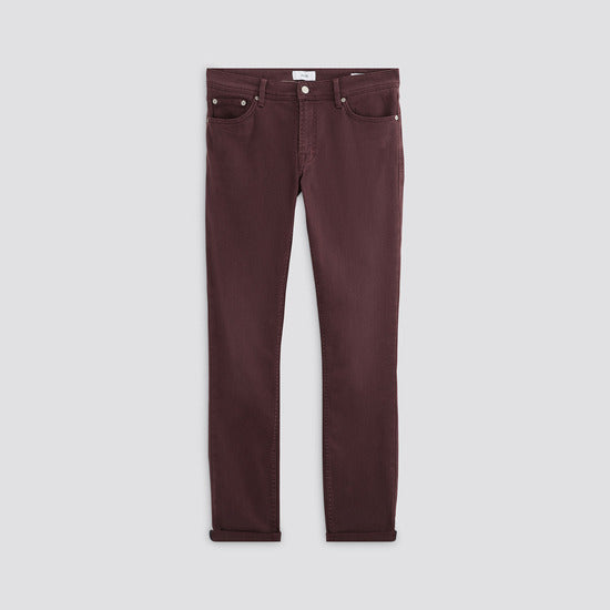 Pantalon 5 poches slim  délavé