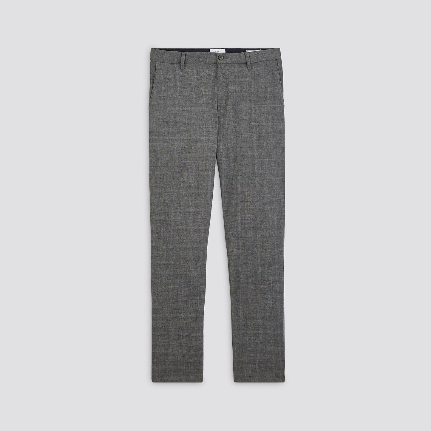 Pantalon chino slim à carreaux