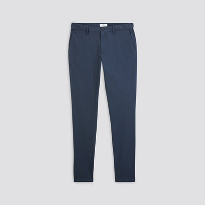 Pantalon chino slim elastiqué reliefé