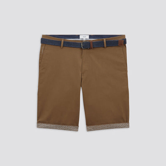Bermuda chino avec ceinture