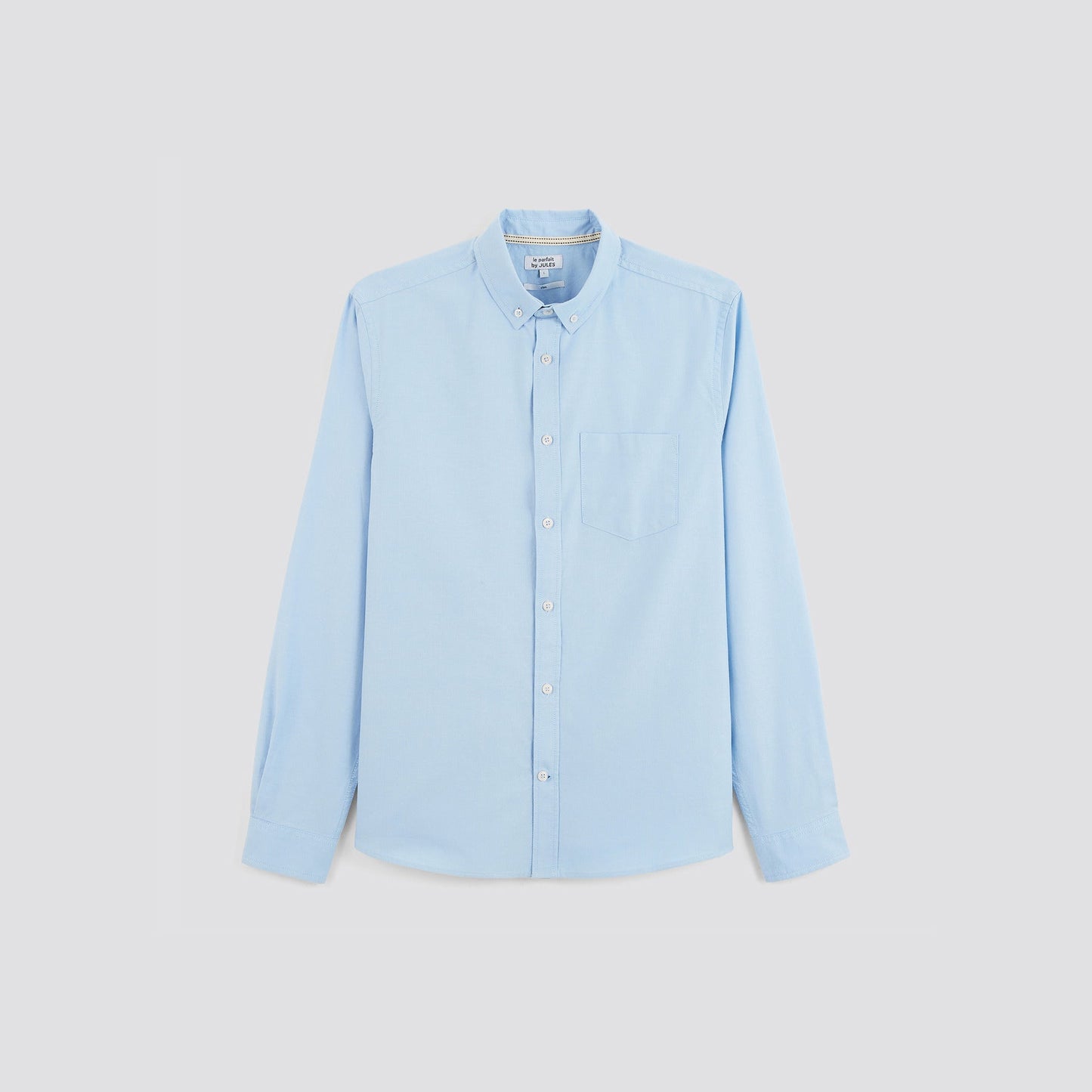 Chemise oxford unie "le parfait by JULES" coton biologique