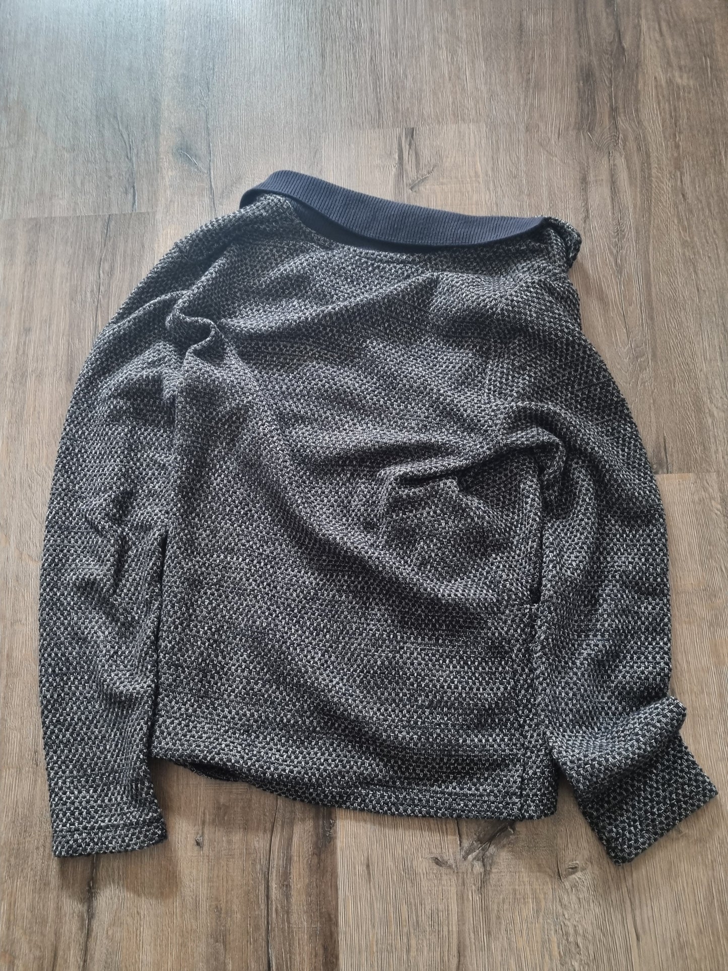 Veste homme maille fantaisie 2 boutons