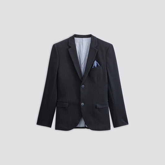Veste slim maille piquée