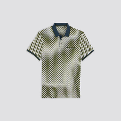 Polo manches courtes imprimé