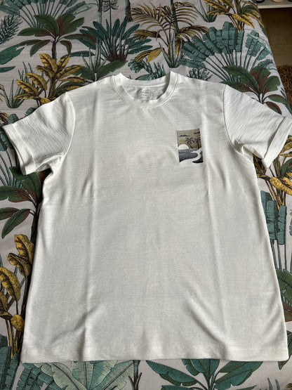 Tee-shirt Écru